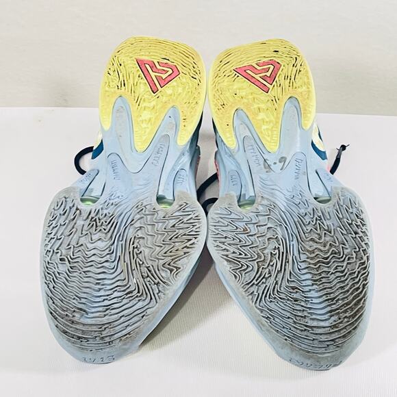 Nike Zoom Freak Basketball Shoes Womens 8 Pink Blue Court Sneakers D09680-400 - Picture 2 of 11